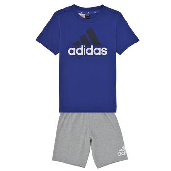 Ruhák Fiú Melegítő együttesek Adidas Sportswear LK BL CO T SET Kék / Szürke