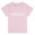Ruhák Lány Melegítő együttesek Adidas Sportswear I LIN CO T SET Rózsaszín / Szürke