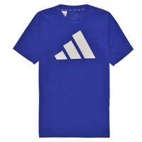 Ruhák Fiú Rövid ujjú pólók Adidas Sportswear U TR-ES LOGO T Kék / Fehér