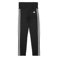 Ruhák Lány Legging-ek Adidas Sportswear G TR-ES 3S TIG Fekete  / Fehér