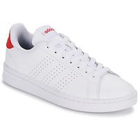 Cipők Rövid szárú edzőcipők Adidas Sportswear ADVANTAGE Fehér / Piros