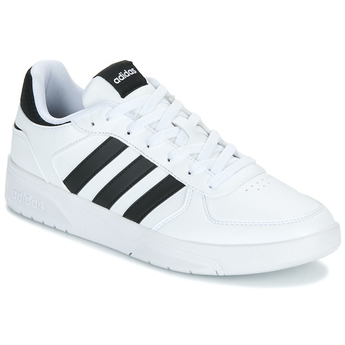Cipők Férfi Rövid szárú edzőcipők Adidas Sportswear COURTBEAT Fehér / Fekete 