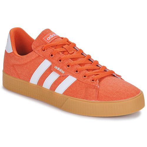 Cipők Férfi Rövid szárú edzőcipők Adidas Sportswear DAILY 3.0 Narancssárga / Gumi