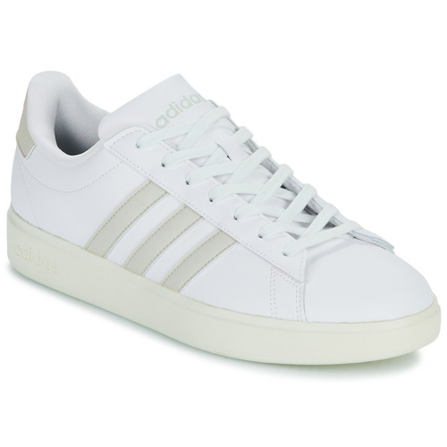 Cipők Rövid szárú edzőcipők Adidas Sportswear GRAND COURT 2.0 Fehér / Bézs