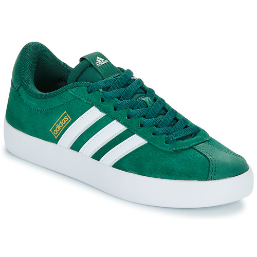 Cipők Rövid szárú edzőcipők Adidas Sportswear VL COURT 3.0 Zöld / Fehér