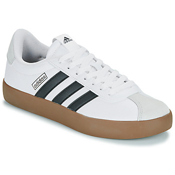 Cipők Női Rövid szárú edzőcipők Adidas Sportswear VL COURT 3.0 Fehér / Bézs
