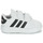 Cipők Gyerek Rövid szárú edzőcipők Adidas Sportswear GRAND COURT 2.0 CF I Fehér / Fekete 