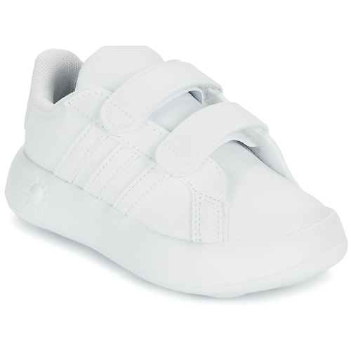 Cipők Gyerek Rövid szárú edzőcipők Adidas Sportswear GRAND COURT 2.0 CF I Fehér