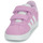 Cipők Lány Rövid szárú edzőcipők Adidas Sportswear VL COURT 3.0 CF I Rózsaszín