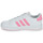 Cipők Lány Rövid szárú edzőcipők Adidas Sportswear GRAND COURT 2.0 K Fehér / Rózsaszín