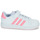 Cipők Lány Rövid szárú edzőcipők Adidas Sportswear GRAND COURT 2.0 EL K Fehér / Rózsaszín