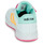 Cipők Lány Rövid szárú edzőcipők Adidas Sportswear GRAND COURT MINNIE EL K Fehér / Citromsárga / Rózsaszín