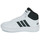 Cipők Gyerek Magas szárú edzőcipők Adidas Sportswear HOOPS 3.0 MID K Fehér / Fekete 