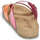 Cipők Női Papucsok YOKONO JERBA Narancssárga / Rózsaszín