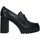 Cipők Női Mokkaszínek Cult CLW410700 Fekete 
