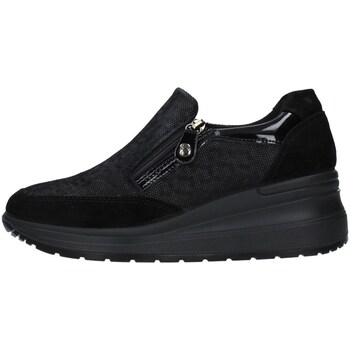 Cipők Női Mokkaszínek Enval 4760200 Fekete 