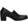 Cipők Női Mokkaszínek Enval 4751400 Fekete 