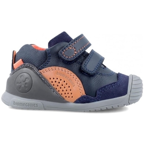 Cipők Gyerek Divat edzőcipők Biomecanics Baby Sneakers 231125-A - Azul Marinho Narancssárga
