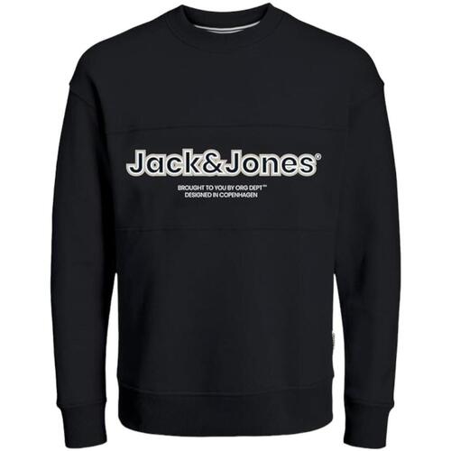 Ruhák Fiú Pulóverek Jack & Jones  Fekete 