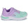 Cipők Lány Rövid szárú edzőcipők Skechers JUMPERS-TECH - CLASSIC Zöld / Lila
