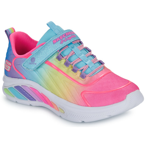 Cipők Lány Rövid szárú edzőcipők Skechers RAINBOW CRUISERS Sokszínű