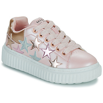 Cipők Lány Rövid szárú edzőcipők Skechers HI RIDGE - SUPERSTARDOM Rózsaszín