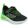 Cipők Fiú Rövid szárú edzőcipők Skechers MICROSPEC MAX II - VODROX Fekete  / Zöld