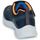 Cipők Fiú Rövid szárú edzőcipők Skechers MICROSPEC MAX - CLASSIC Kék / Narancssárga