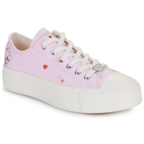Cipők Női Rövid szárú edzőcipők Converse CHUCK TAYLOR ALL STAR LIFT Rózsaszín