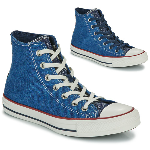 Cipők Magas szárú edzőcipők Converse CHUCK TAYLOR ALL STAR Kék