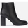 Cipők Női Bokacsizmák La Modeuse 68707_P160302 Fekete 