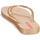 Cipők Női Lábujjközös papucsok Ipanema MAXI GLOW FEM Bézs / Arany