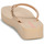 Cipők Női Lábujjközös papucsok Ipanema MESH IX PLAT FEM Bézs / Rózsaszín