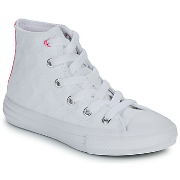 Cipők Lány Magas szárú edzőcipők Converse CHUCK TAYLOR ALL STAR Fehér / Rózsaszín
