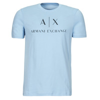 Ruhák Férfi Rövid ujjú pólók Armani Exchange 8NZTCJ Kék / Égkék