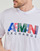 Ruhák Férfi Rövid ujjú pólók Armani Exchange 3DZTKA Fehér / Sokszínű
