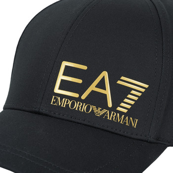 Emporio Armani EA7 TRAIN CORE ID U LOGO CAP Fekete  / Arany