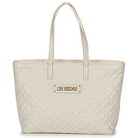 Táskák Női Bevásárló szatyrok / Bevásárló táskák Love Moschino QUILTED BAG JC4166 Elefántcsont