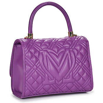Love Moschino QUILTED TAB Lila