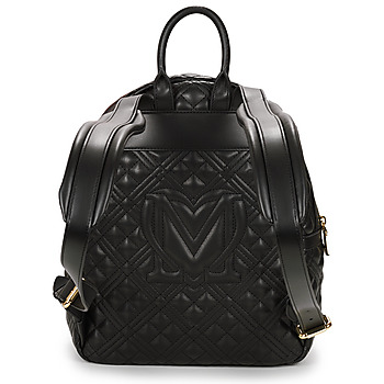 Love Moschino QUILTED BCKPCK Fekete  / Arany