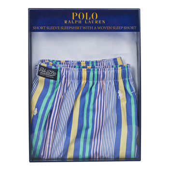 Polo Ralph Lauren S / S PJ SET-SLEEP-SET Fehér / Sokszínű