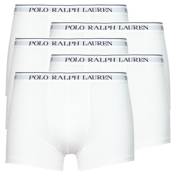 Fehérnemű Férfi Boxerek Polo Ralph Lauren CLSSIC TRUNK-5 PACK-TRUNK Fehér