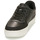 Cipők Férfi Rövid szárú edzőcipők Calvin Klein Jeans CLASSIC CUPSOLE LOW LTH Fekete  / Fehér