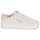 Cipők Női Rövid szárú edzőcipők Calvin Klein Jeans CLASSIC CUPSOLE LOWLACEUP LTH Fehér / Rózsaszín