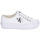 Cipők Női Rövid szárú edzőcipők Calvin Klein Jeans VULC FLATFORM ESSENTIAL MONO Fehér