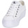 Cipők Női Rövid szárú edzőcipők Calvin Klein Jeans VULC FLATFORM ESSENTIAL MONO Fehér