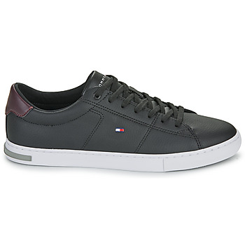 Tommy Hilfiger ESSENTIAL LEATHER DETAIL VULC Fekete 