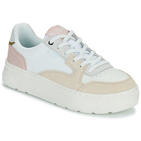 Cipők Női Rövid szárú edzőcipők Palladium PALLASPHALT LO Fehér / Rózsaszín