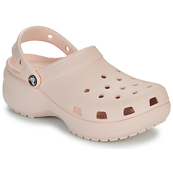 Cipők Női Klumpák Crocs Classic Platform Clog W Rózsaszín