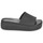 Cipők Női Papucsok Crocs Brooklyn Slide Fekete 